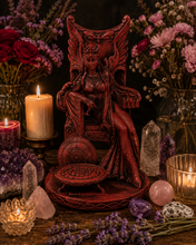 Load image into Gallery viewer, Maeve Goddess Statue, Mebd (Intoxication, Mead, Ambitious, Cunning, Promiscuous, Warrior Queen, Fertility, Desire)
