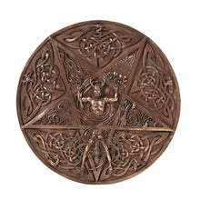 Load image into Gallery viewer, Horned God and Goddess Elemental Plaque (As Above So Below)
