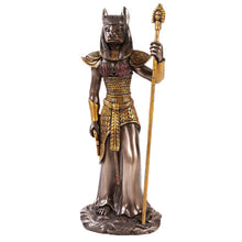 Load image into Gallery viewer, Bastet Goddess Statue (Joy, Cats, Dance, Protection, Music)
