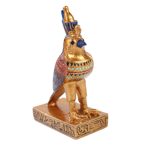 Horus God Statue, Small (Wisdom, Energy, Vitality, Endurance, Protection, Health, Vigor, Courage, Riches, Fame, Comfort)