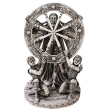 Load image into Gallery viewer, Celtic Arianhod Star Moon Goddess Statue (Moon, Balance, Welsh)
