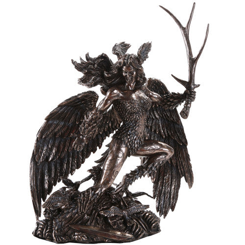 Morrigan Goddess Statue (War, Fate, Death, Victory, Phantom Queen, Great Queen, Foretells Doom)