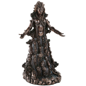 Danu Goddess Statue (Mother, Female Strength, Power, Fertility, Growth, Abundance Agriculture Bounty, Nurturing Nature)