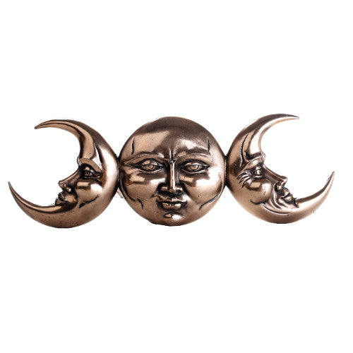 Triple Moon Plaque (Triple Goddess, Cycle of Life)