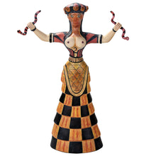 Load image into Gallery viewer, Cretan Snake Goddess (Refinement, Innocence, Sensitivity, Harmony, Intelligence, Sensuality)
