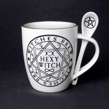 Load image into Gallery viewer, Hexy Witch Mug and Spoon Set
