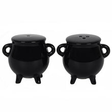 Load image into Gallery viewer, Witches Cauldron Salt and Pepper Shaker Set
