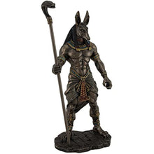 Load image into Gallery viewer, Anubis Holding Cobra Head Scepter (Protection, Death, Funeral, Divination)
