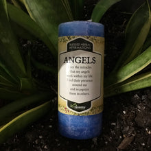 Load image into Gallery viewer, Angels Communication Affirmation Candle (Angel Communication, Spirit Guides, Assistance)
