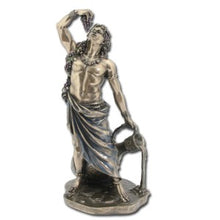 Load image into Gallery viewer, Dionysus God Statue (Wine, Fertility, Fruit, Vegetation, Ritual Madness, Religious Ecstasy, Theater, Festivity)
