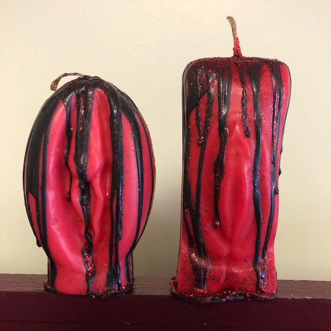 Female Vagina Love Drawing Candle, Return to Me