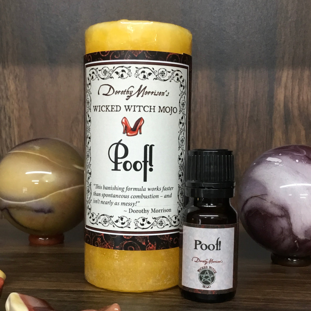 Poof! Wicked Witch Mojo Bundle (Banishing, Get Away, Protection)