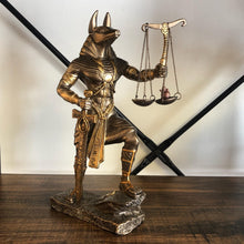 Load image into Gallery viewer, Anubis God Statue, Anpu (Embalming, Divination, Funeral Protection, Afterlife)
