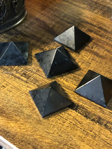 Black Tourmaline Pyramids (Grounding, Reverse Negativity, Endurance)