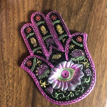 Load image into Gallery viewer, Fatima Hand/ Evil Eye Incense Holder
