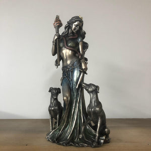Hecate Goddess Statue (Crossroads, Illumination, Magic, Decisions)
