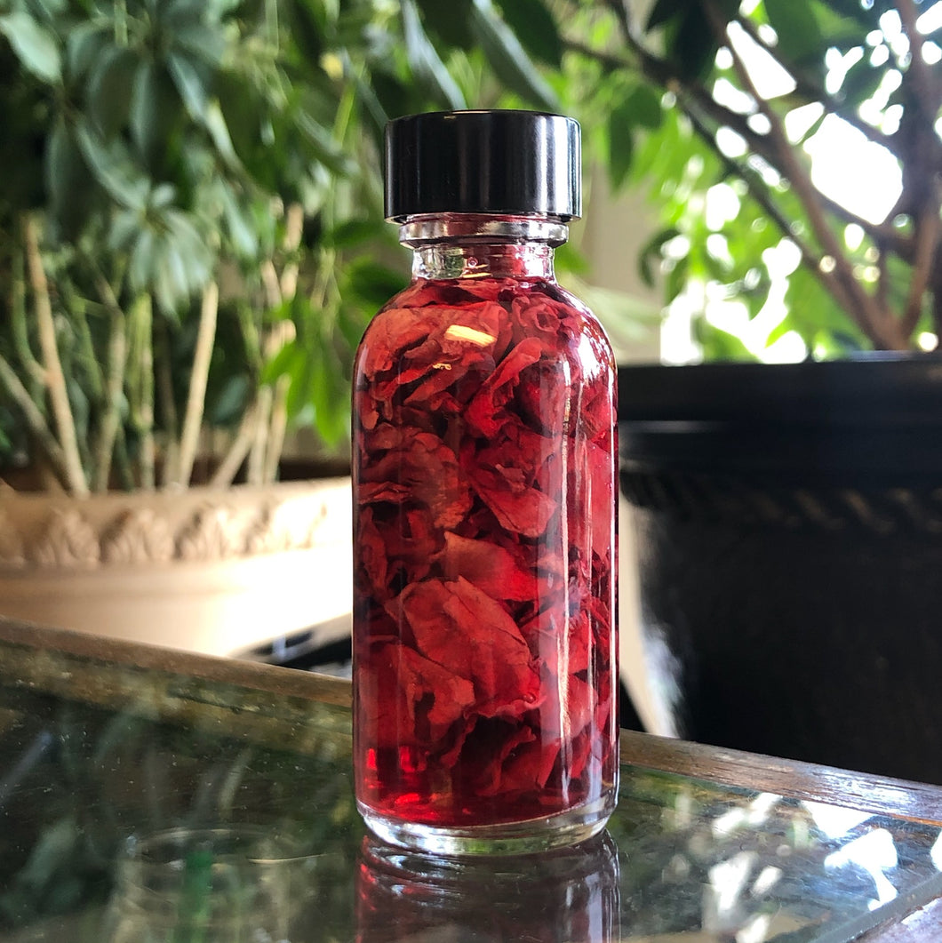 Rose Bud Vinegar (Emotional Cleansing, Self Love, Purification, Healing) in 3 sizes