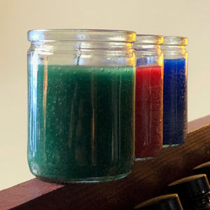 50 Hour Glass Candles (6 Colors)