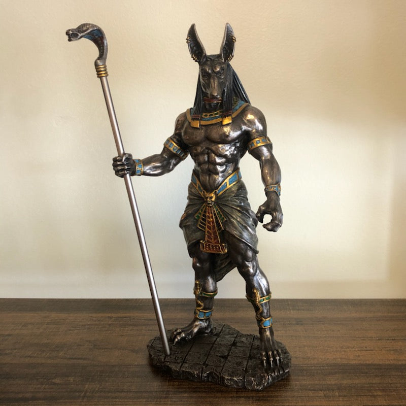 Anubis God Statue (Afterlife, Embalming, Divination)