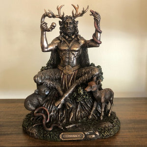 Cernunnos God Statue (Fertility, Wealth, Agriculture, Virility, Power, Sexuality)