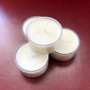 Palo Santo Tealights (Reverses Evil, Purification, Sacred Space) Comes in 2 Sizes.