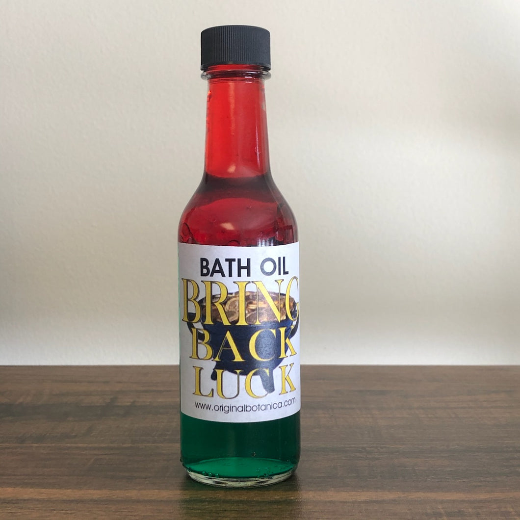 Bring Back Luck Bath Oil (Removes Evil and Jinxes, Drawing, Good Luck, Money, Fortune, Attraction)