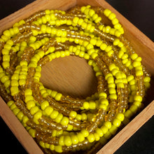 Load image into Gallery viewer, Oshun Collares, Necklaces (Orisha, Love, Beauty, Money, Healing the Sick, Cheering the Sad, Bringing Music, Song and Dance, Fertility, Rivers )
