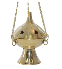 Load image into Gallery viewer, Brass Incense Censor
