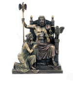 Load image into Gallery viewer, Zeus and Hera at the Throne (Marriage, Love, Endurance)

