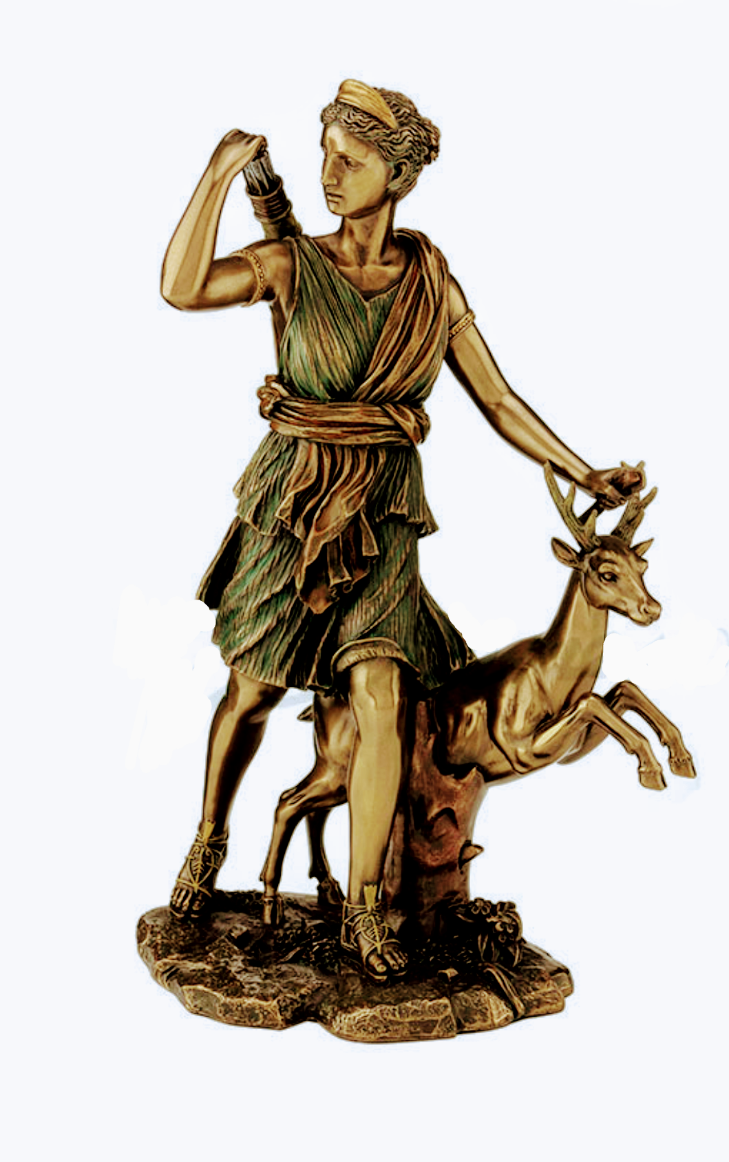Diana With the Deer, Artemis (Hunt, Midwife, Virginity, Independence)