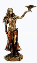 Load image into Gallery viewer, Morrigan Goddess Statue (Battle, War, Death, Birth, Fate, Victory, Phantom Queen)
