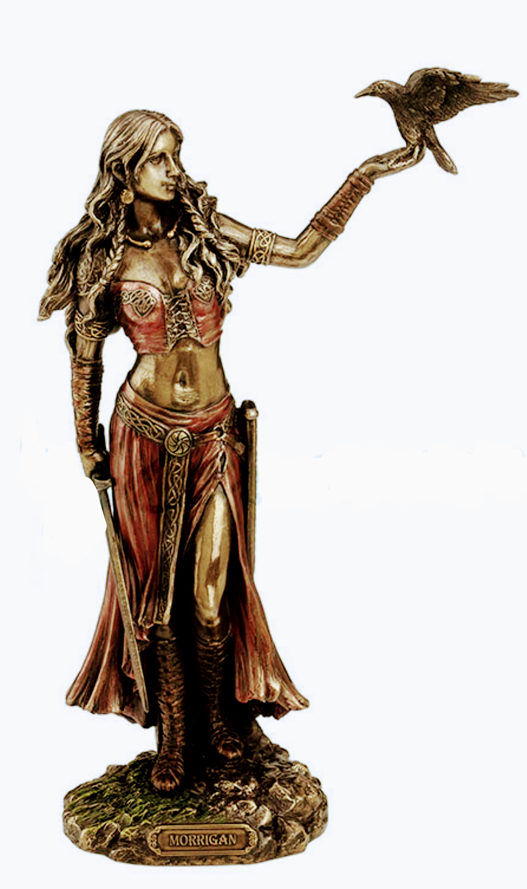 Morrigan Goddess Statue (Battle, War, Death, Birth, Fate, Victory, Phantom Queen)