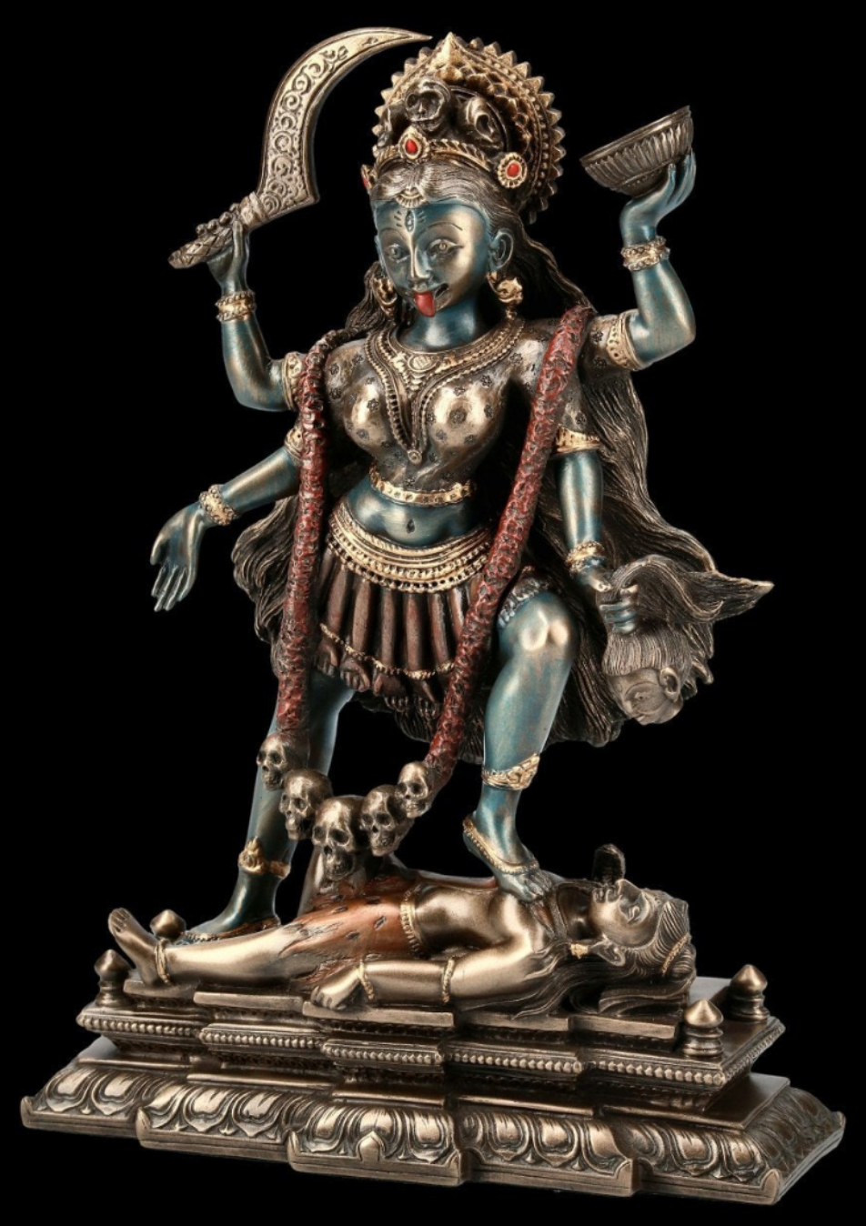 Kali Ma Goddess Statue (Death, Doomsday, Sexuality, Time, Violence)