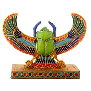 Winged Scarab (Clairvoyance, Constancy, Material Realm, Renewal, Safety, Sensitivity, Spirit Communing, Stability, Trust, Vision)