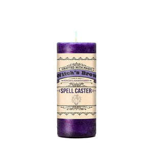 Witch's Brew Spell Caster Candle (Road Opener, Manifestation, Blockbuster)