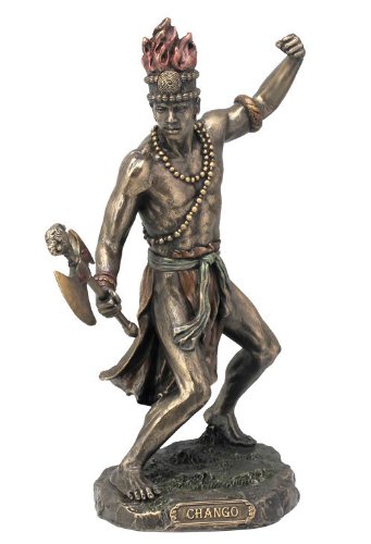 Chango Statue, Shango (Passion, Thunder, Lightning, Dancing)