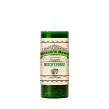 Load image into Gallery viewer, Witch's Brew Witch's Purse Candle (Money, Prosperity)

