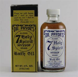 Seven Holy Hyssop Bath Oil