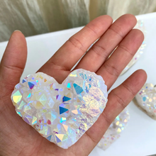 Load image into Gallery viewer, Angel Aura Quartz Cluster Heart
