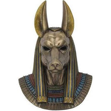 Load image into Gallery viewer, Anubis Bust Wall Plaque, Anpu (Guardian, Protection, Funeral, Divination)
